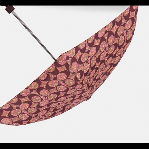 NWT Mini Umbrella In Signature Posey Cluster Print - Picture 3 of 4